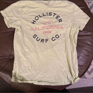Hollister Yellow Graphic Tee